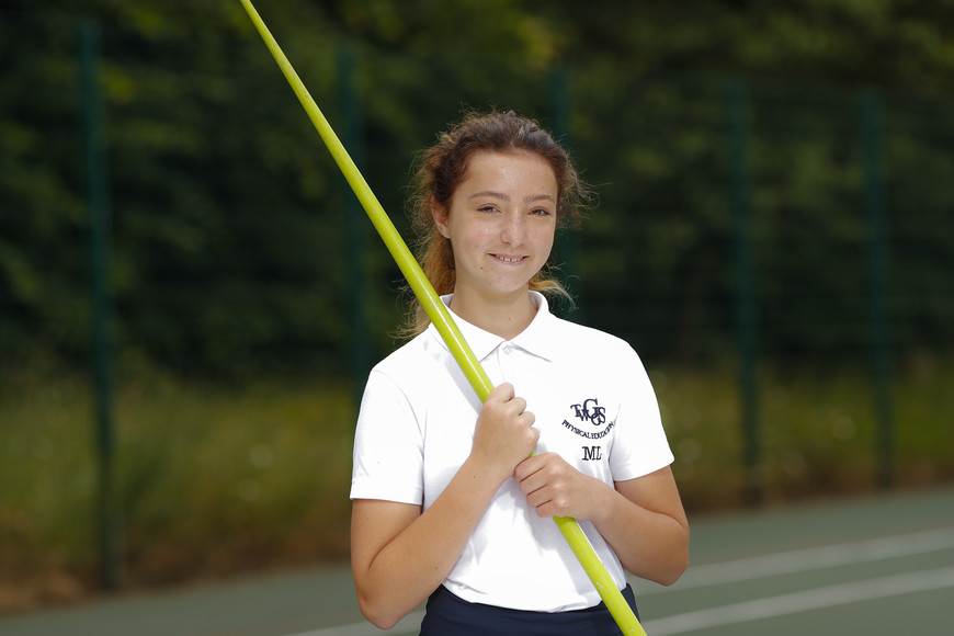 Rising Star in Javelin and Shot Put News Tunbridge Wells Girls