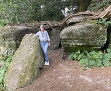 Dr Wilsher on the Conservation Walk