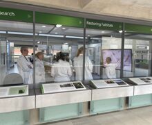 Vicky Philpott, Lead Seed Curator with her team